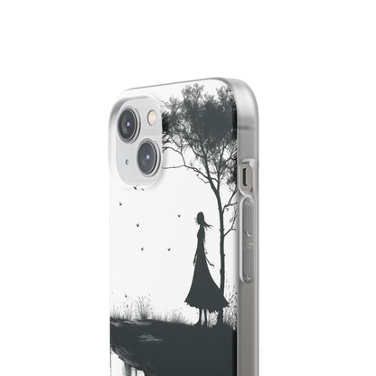Cliffside Silhouette iPhone 14 Case - Soft