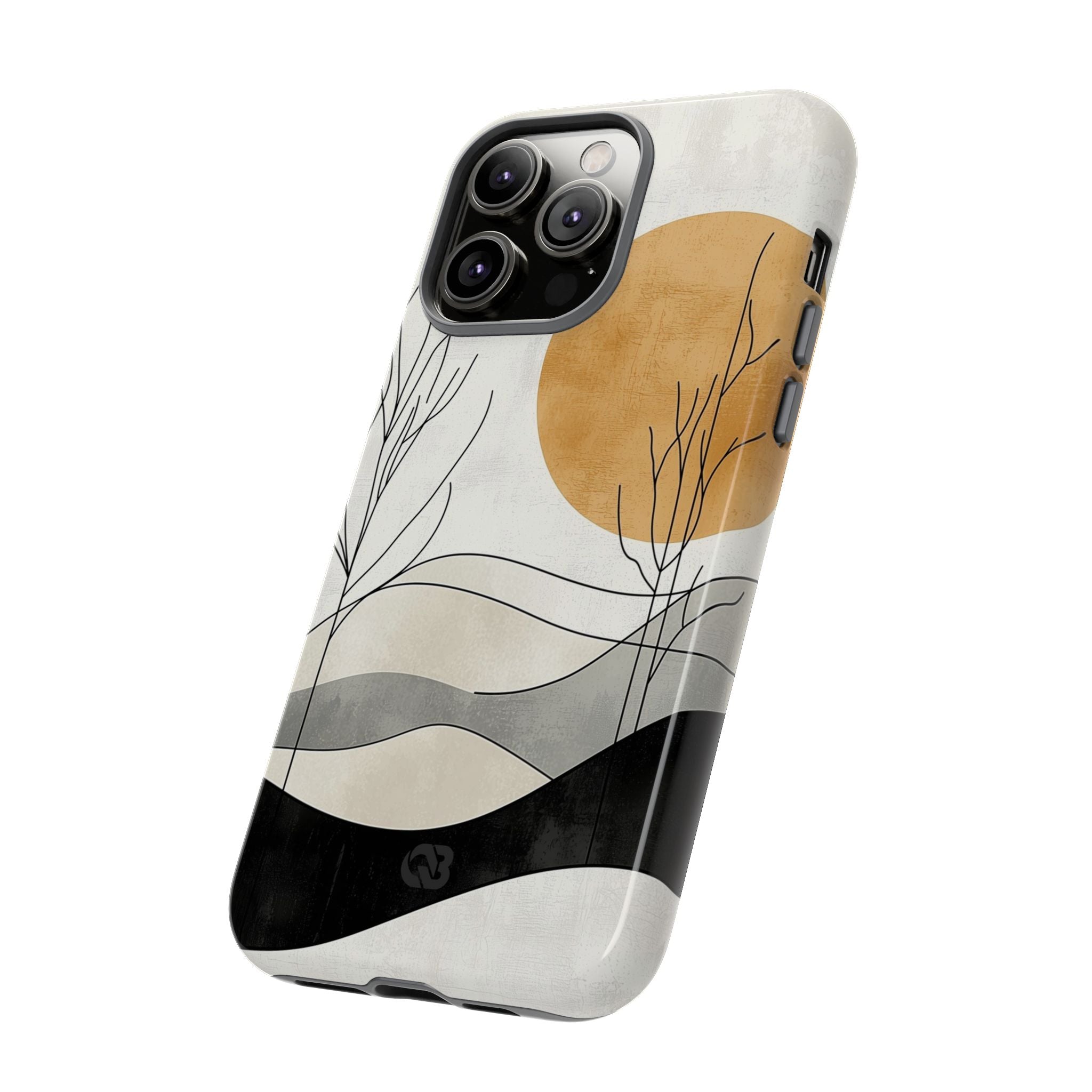 Burnt Horizon Lines · Custodia Tough per iPhone