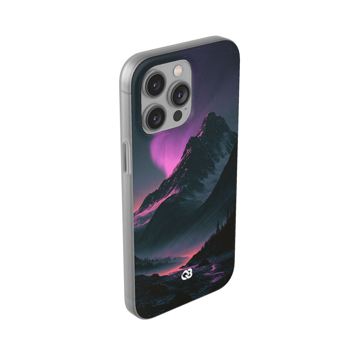 Arctic Aurora Summit · Lite Phone Case for iPhone ·  Black