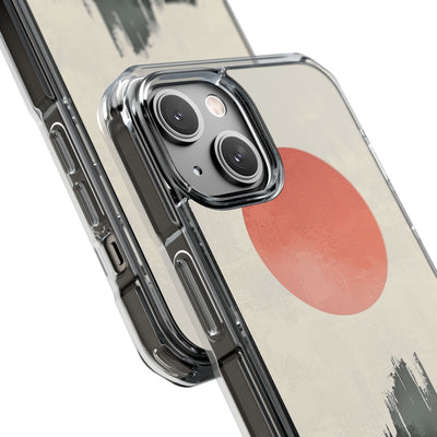 Crimson Sun Strokes · Impact Hoesje voor iPhone · Magsafe