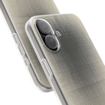 Beige Lite Phone Case for iPhone - Carbon Screen Grid