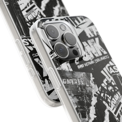 Underground Punk Collage · Lite Phone Case for iPhone ·  Black
