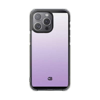 Soft Lilac · Clear Impact Magnetic Phone Case for iPhone · Purple