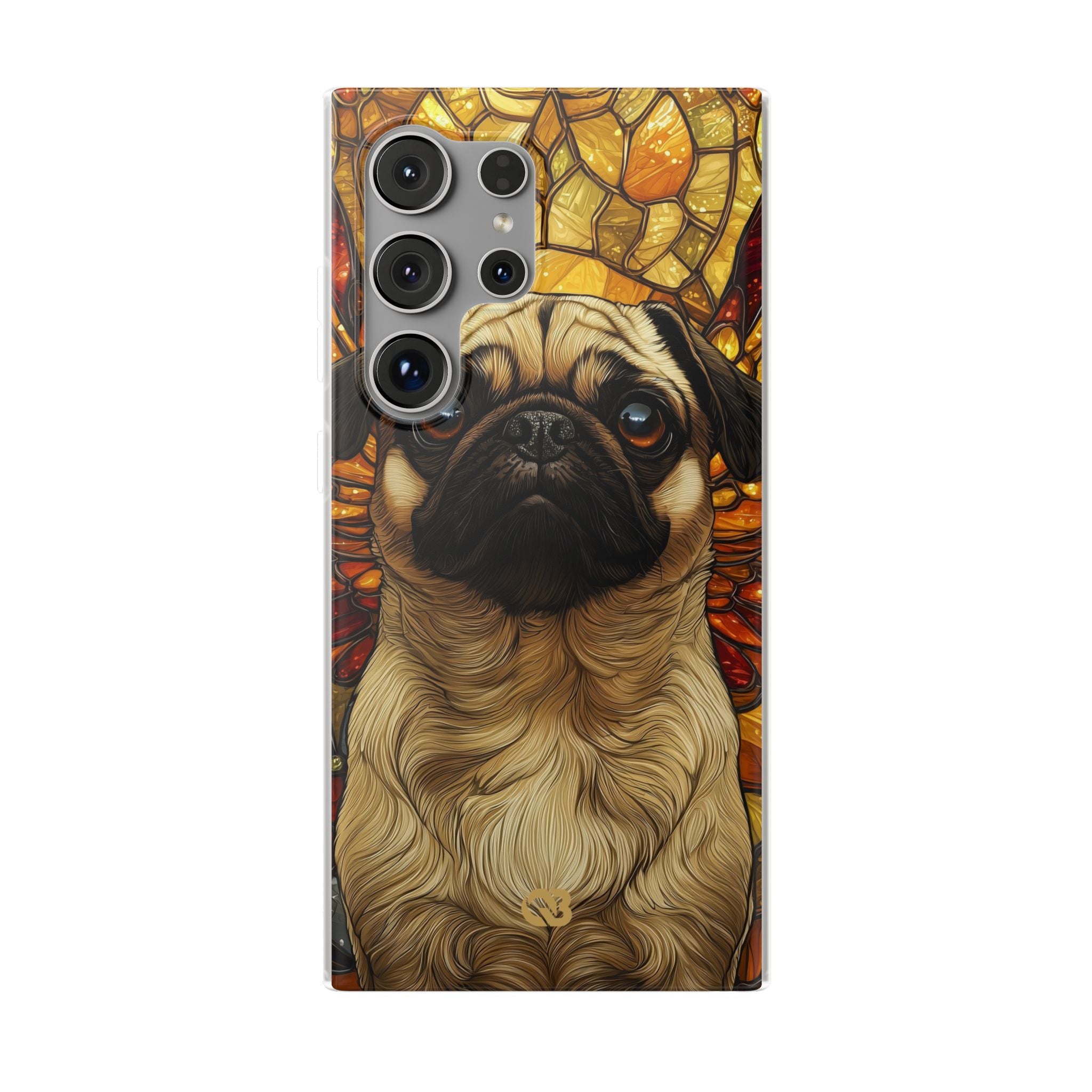 Amber Pug Divinity · Soft Phone Case for Samsung