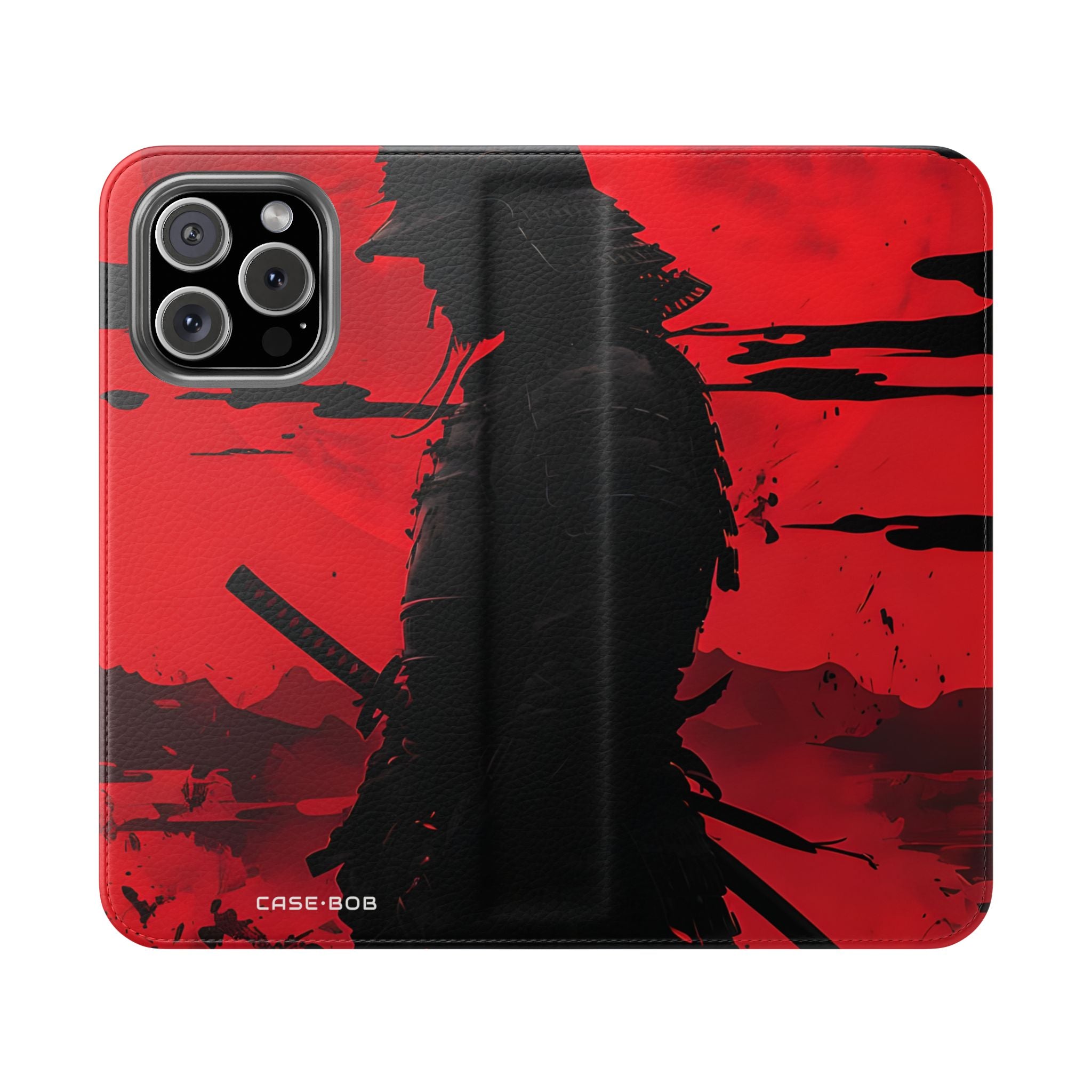 Samurai Moon - iPhone 16 Max Case - Wallet