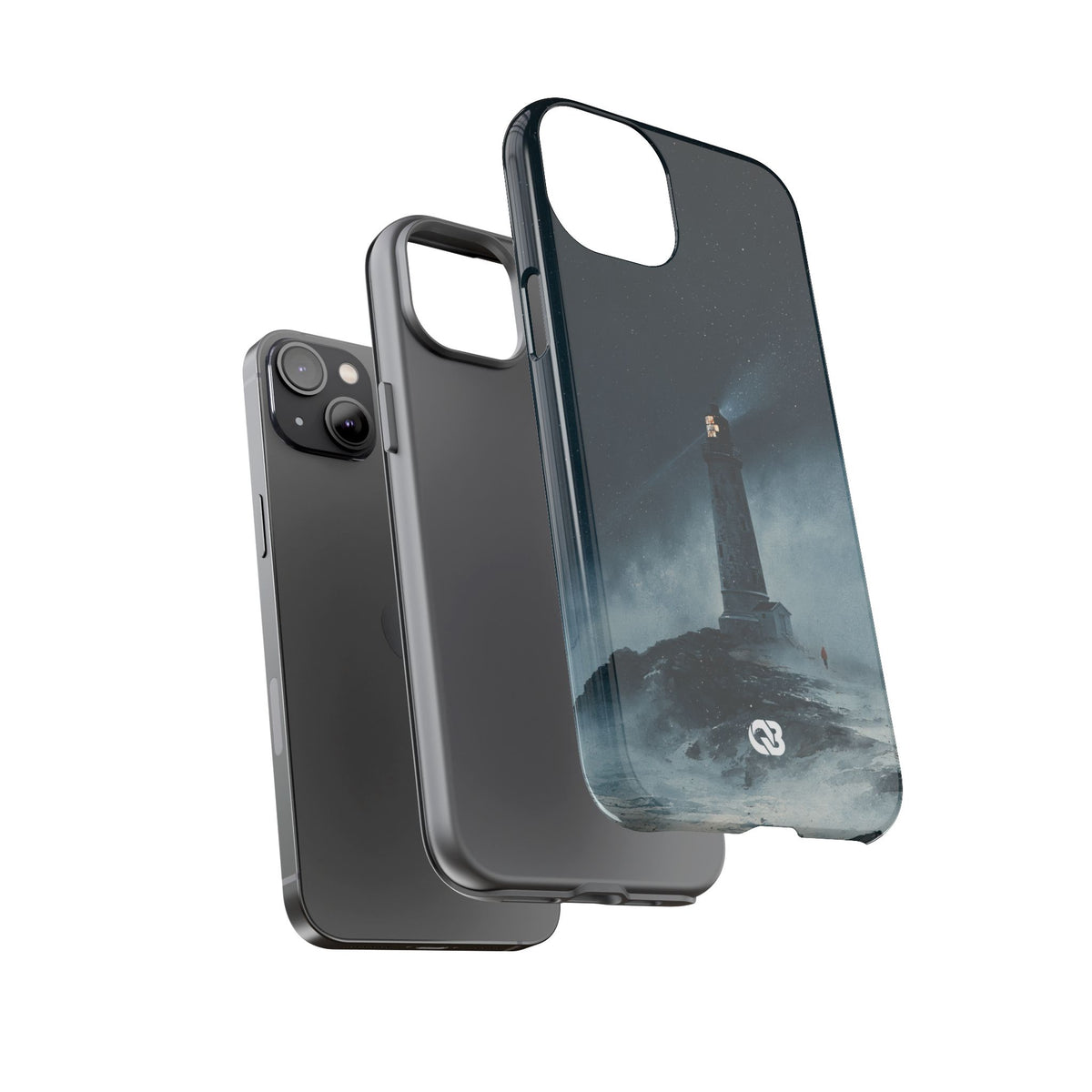 Nordic Coastal Beacon · Tough Phone Case for iPhone · Blue