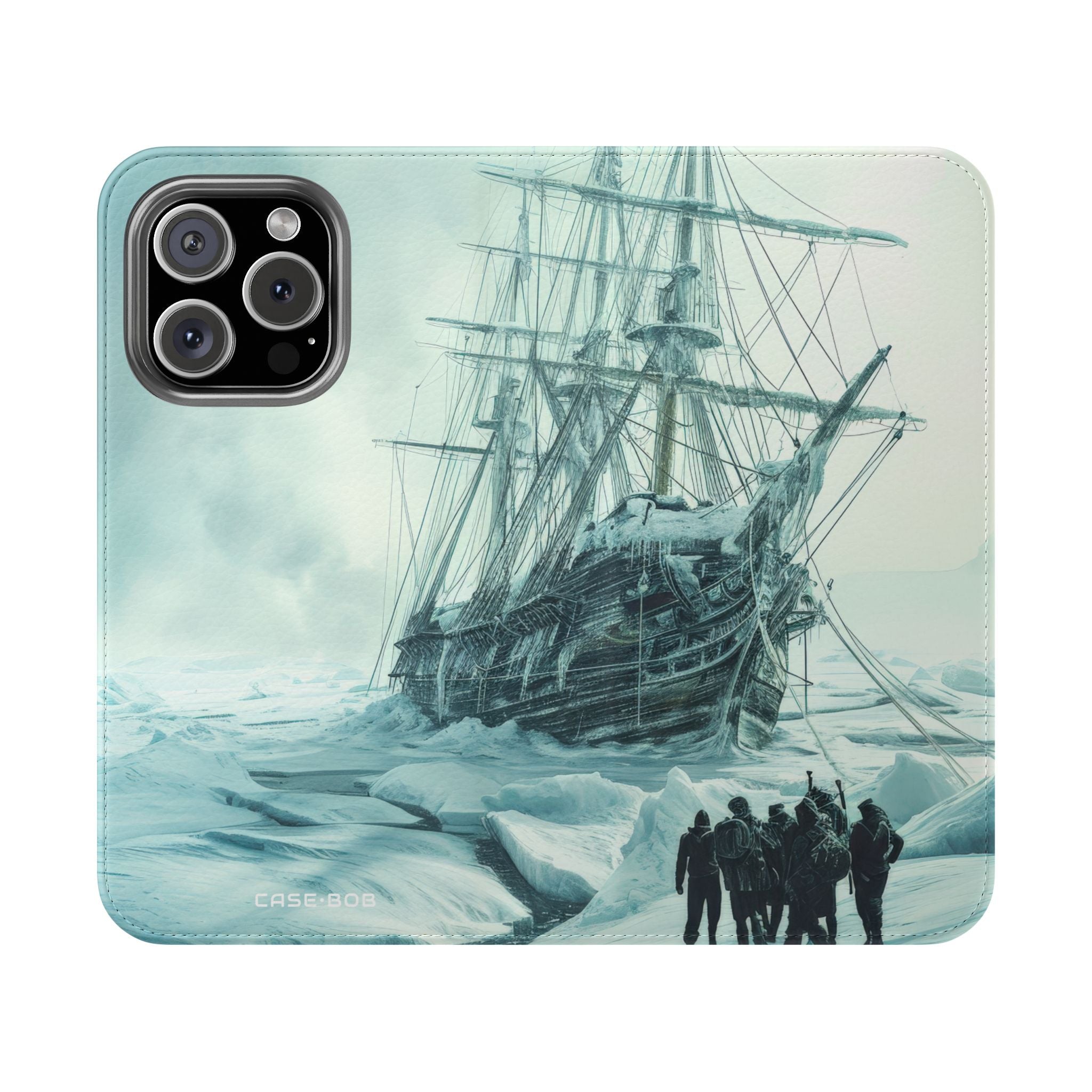 Iced Galleon - iPhone 16 Pro Case - Wallet