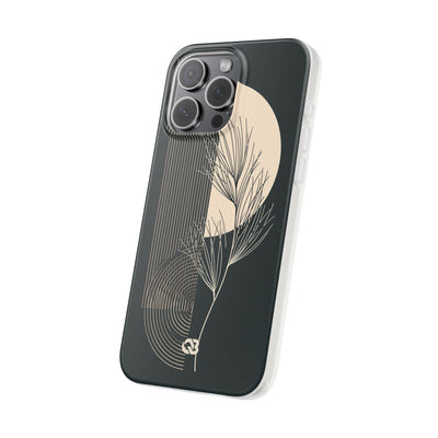 Black Lite Phone Case for iPhone - Obsidian Sand Willow