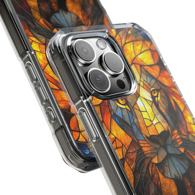 Amber Glass Lion · Impact Phone Case for iPhone · Magsafe