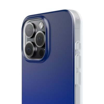 Blue Lite Phone Case for iPhone - Cobalt Depth Shift