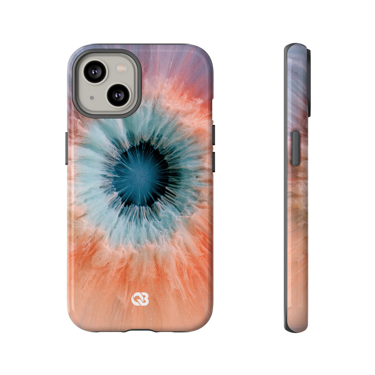 Radiant Aura Core · Tough Phone Case for iPhone · Orange