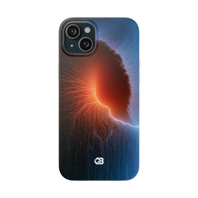 Thermal Aura Pulse · Lite Phone Case for iPhone ·  Blue