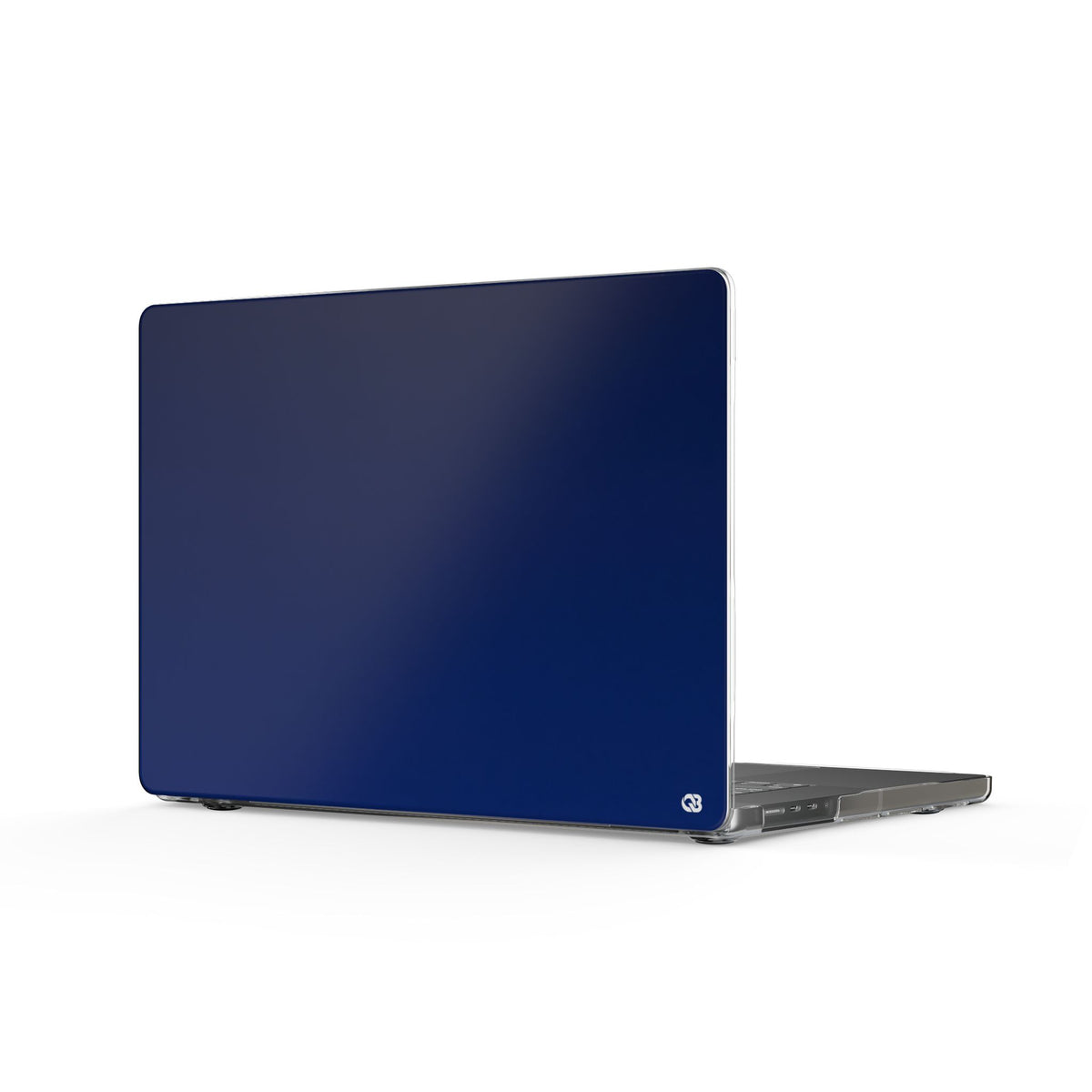 Midnight Cobalt Gradient · Clear Hard Case for MacBook · Blue