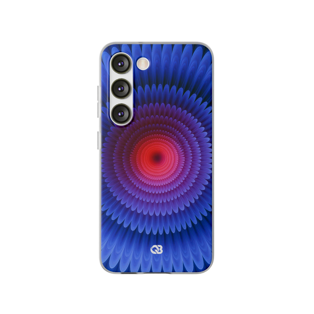 Radial Spectrum Bloom · Lite Phone Case for Samsung · Blue