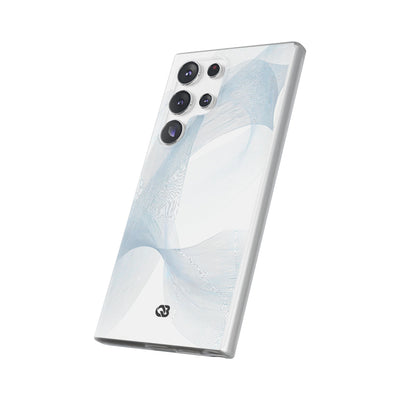 White Lite Phone Case for Samsung - Arctic Line Current