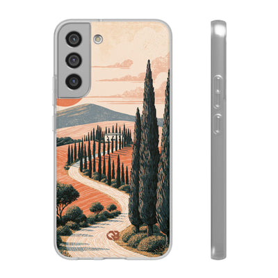 Orange Lite Phone Case for Samsung - Terracotta Ridge Trail
