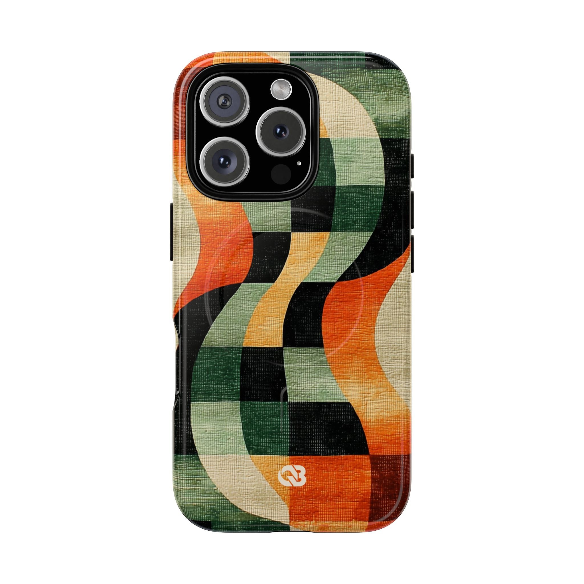 Burnt Orange Curve · Tough+ Phone Case for iPhone · Magsafe