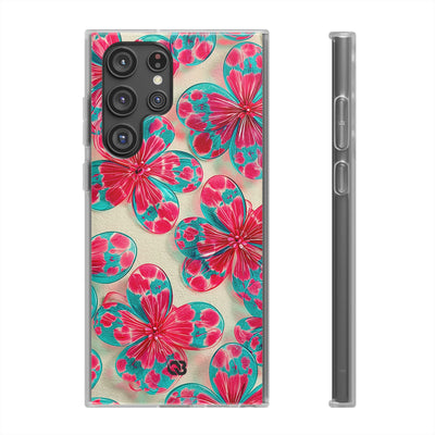 Lucite Jelly Bloom · Lite Phone Case for Samsung · Pink