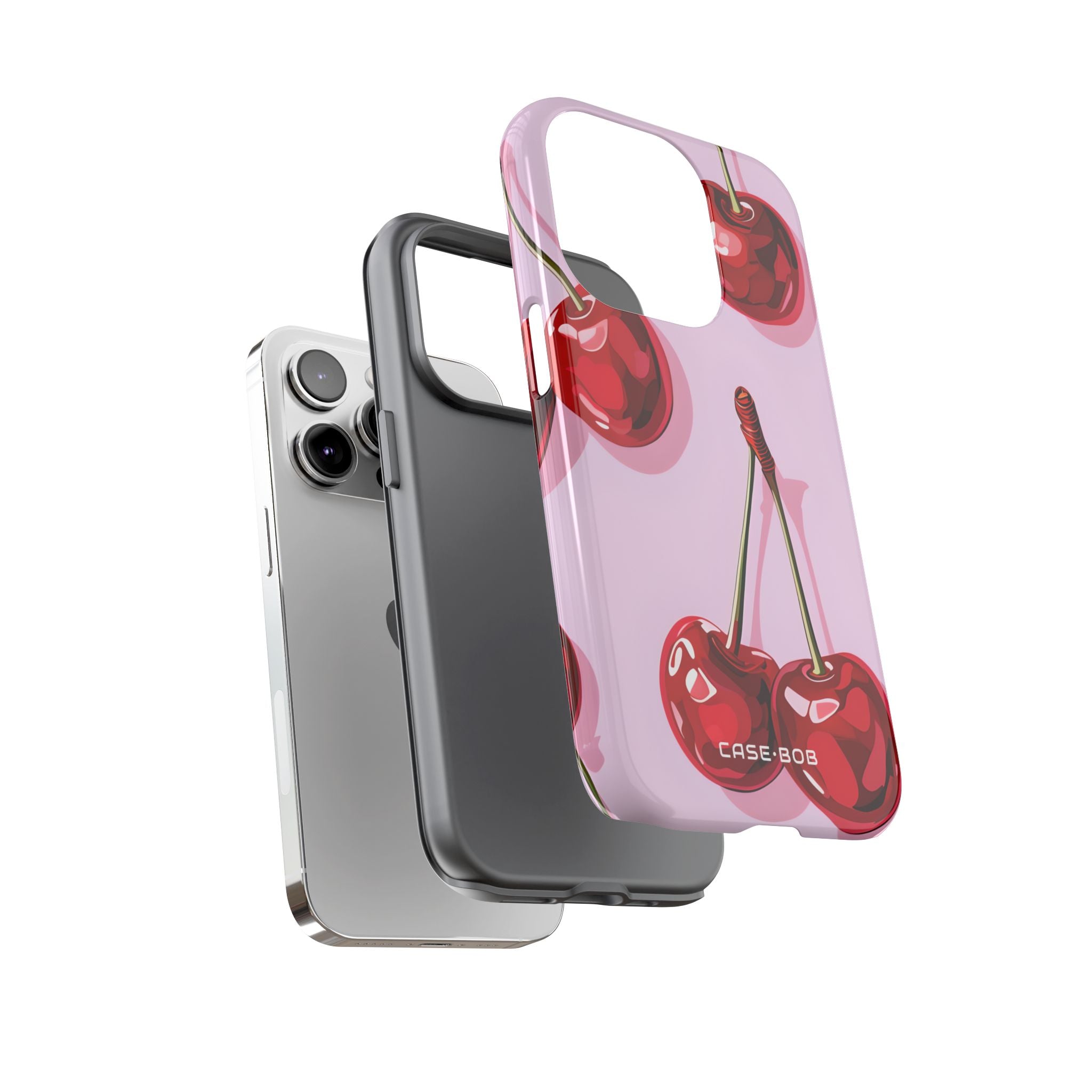 Glossy Cherry Burst iPhone 14 Pro Case - Tough - CASE•BOB