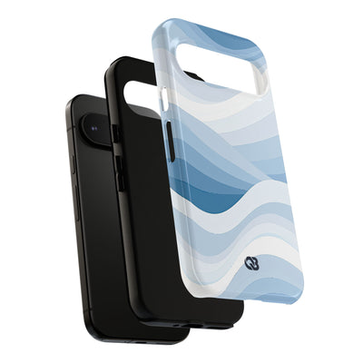 Glacial Contour · Tough Phone Case for Pixel ·  Blue