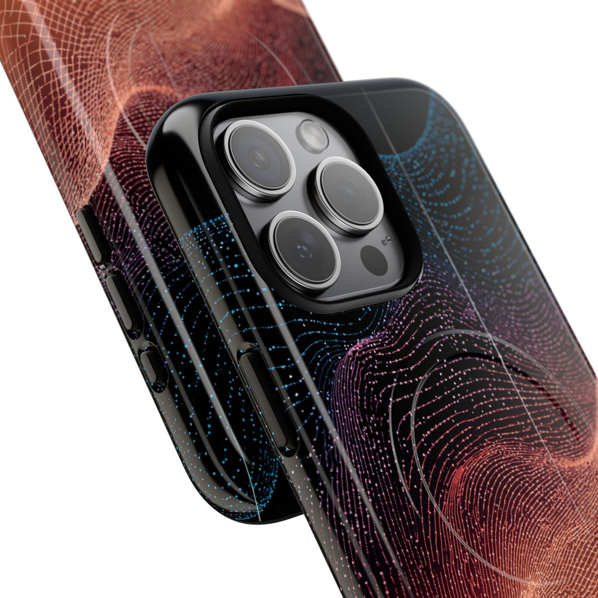 Spectral Elevation · Tough 2.0 Magnetic Phone Case for iPhone · Orange