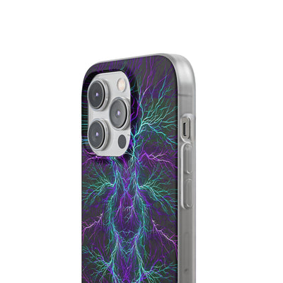 Electric Plasma Arbor · Lite Phone Case for iPhone ·  Purple