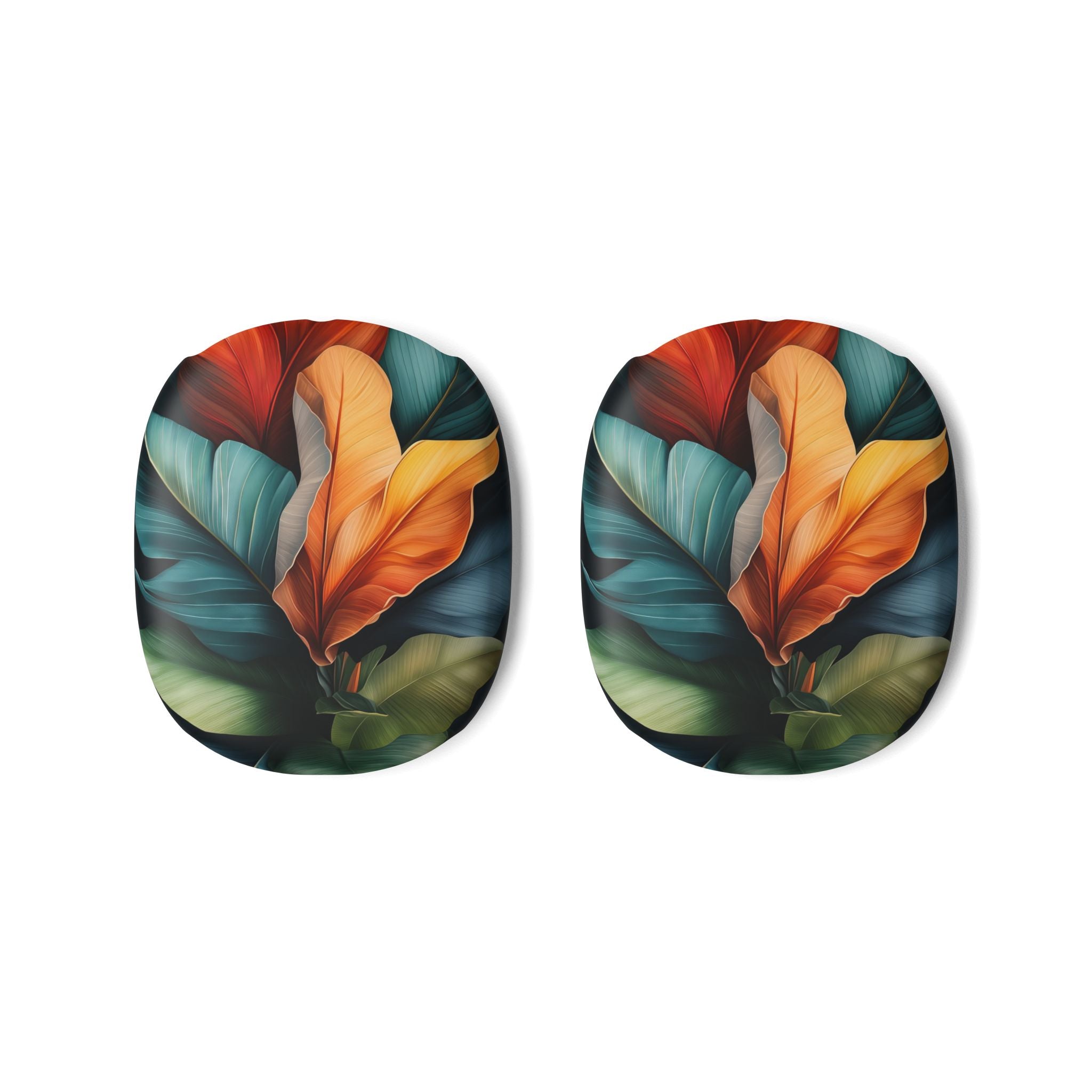 Tropical Ember Leaves - AirPod Max Case