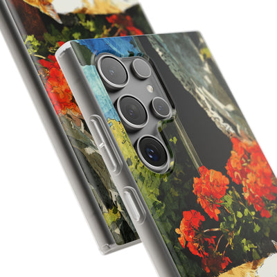 Sleeping Ginger Bloom · Soft Handyhülle für Samsung