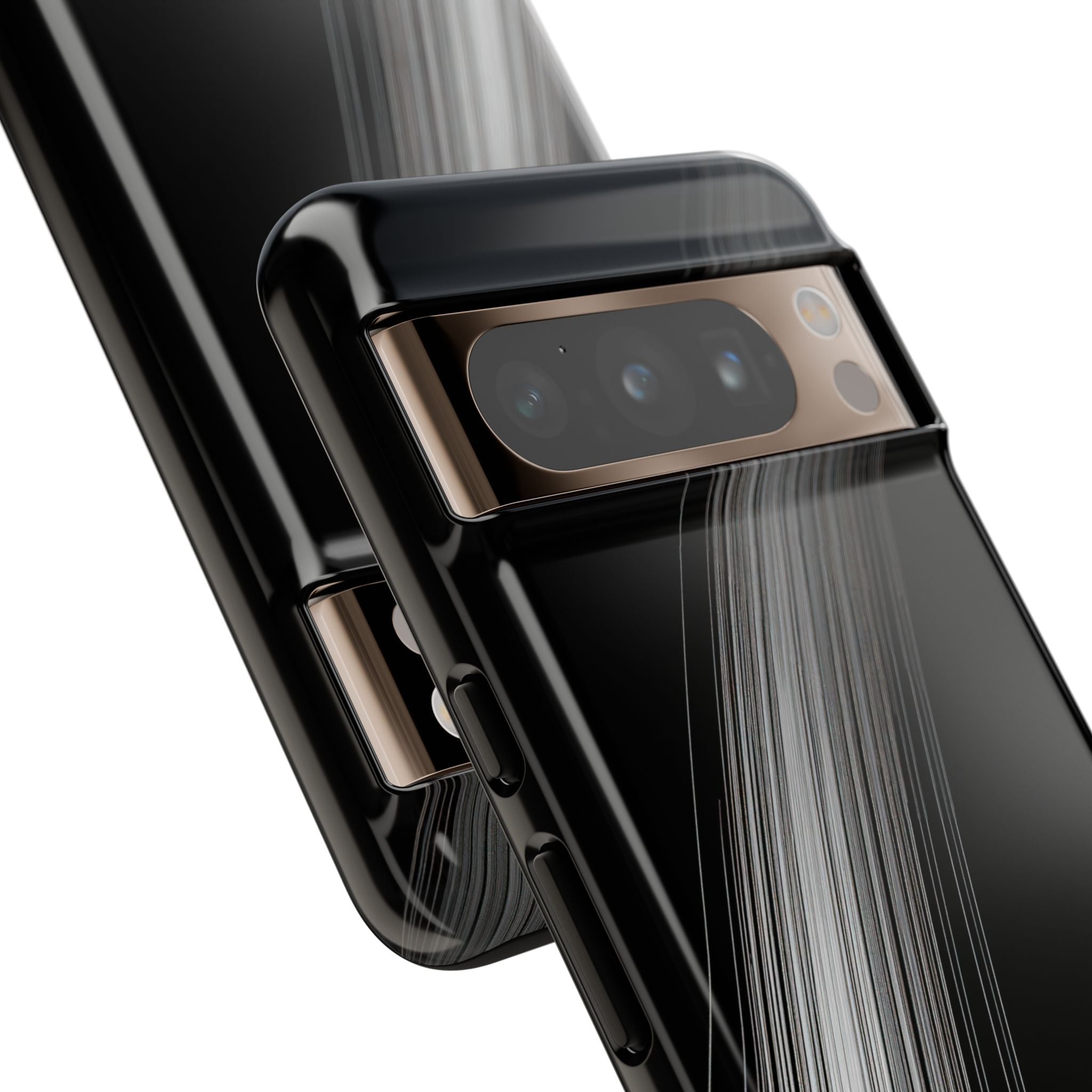 Black Tough Phone Case for Google Pixel - Linear Velocity Beam
