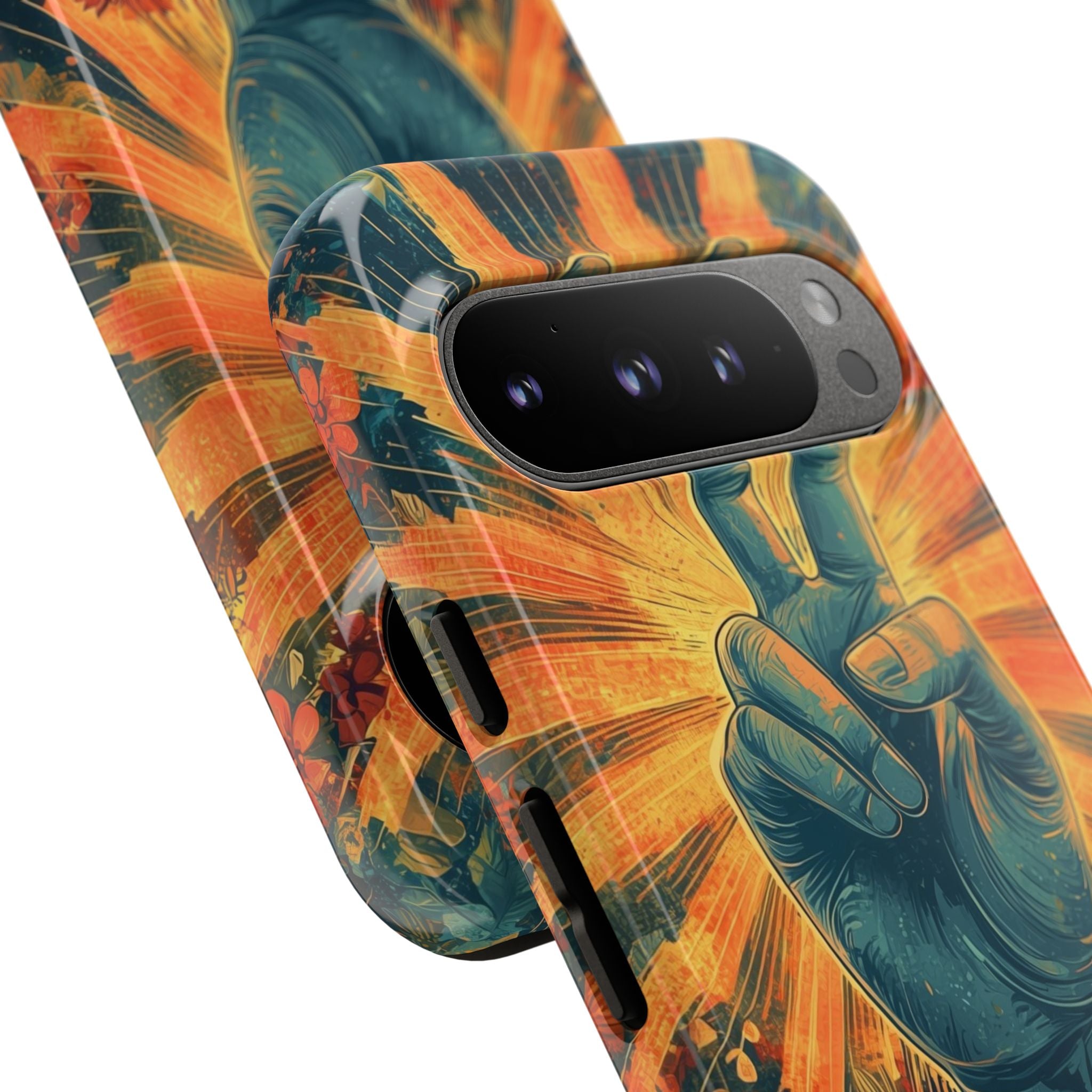 Radiant Peace Bloom · Tough Phone Case for Google Pixel