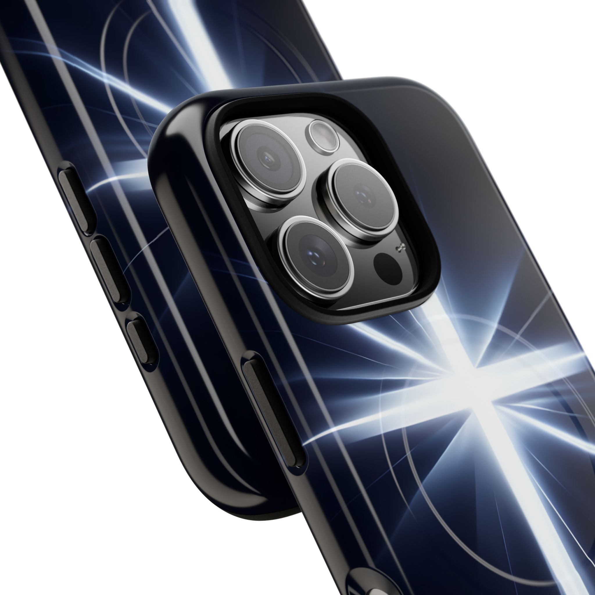 Leuchtendes Crossburst iPhone 16 Pro Case - Tough+