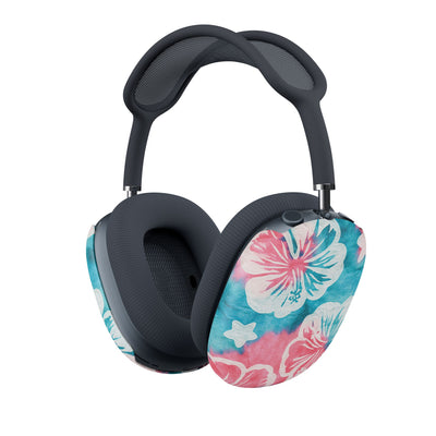 Tropical Hibiscus Bloom · Hard Case for AirPods Max · Teal