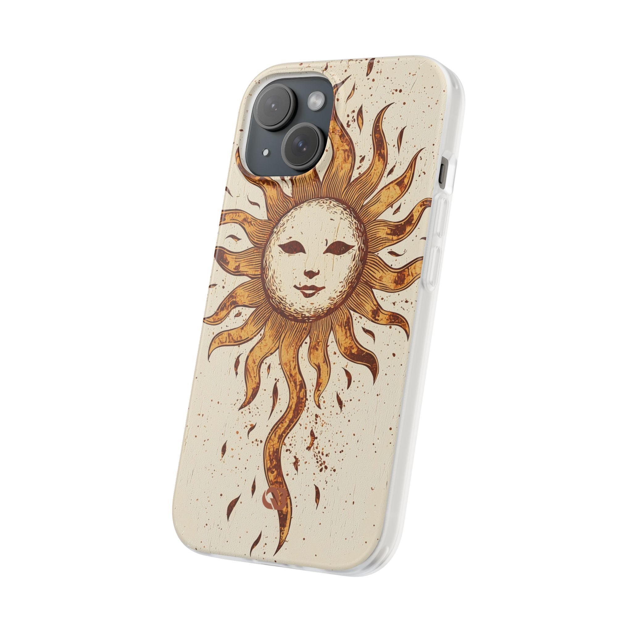 Ρουστίκ Ηλιακή Μάσκα · Soft Θήκη για iPhone