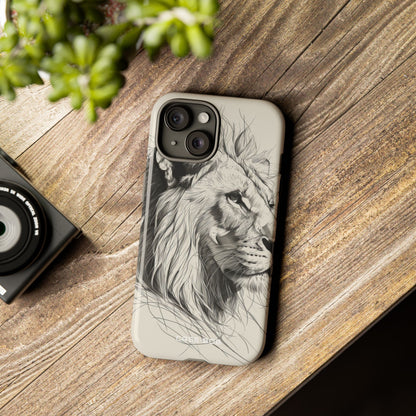 Lion Flow iPhone 15 Case - Tough