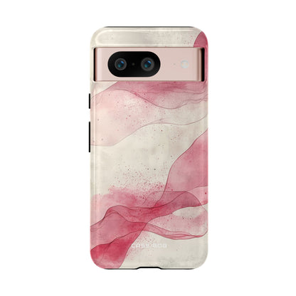 Crimson Waves Google Pixel 8 Case - Tough