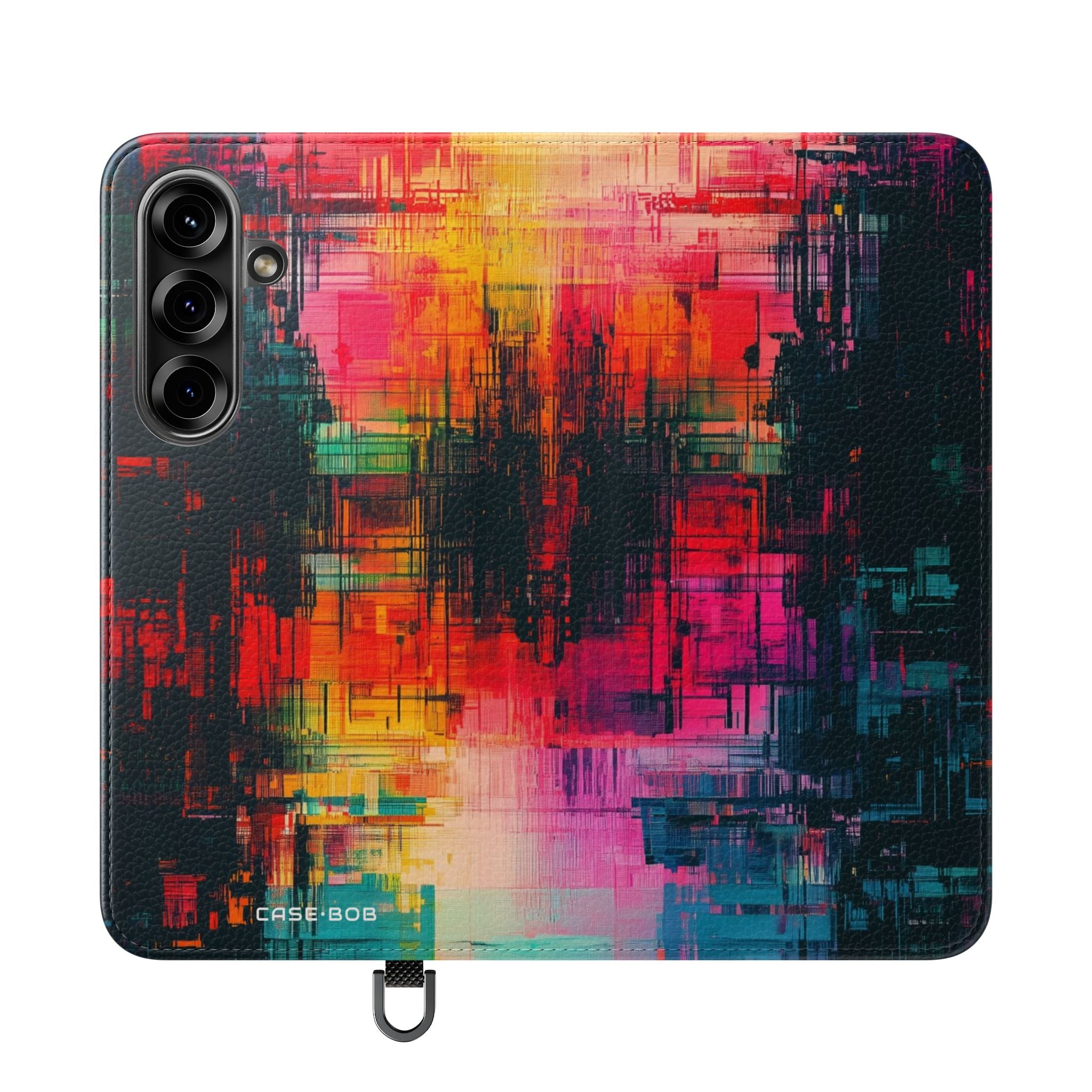Neon Prism - Samsung S25 Case - Portemonnee