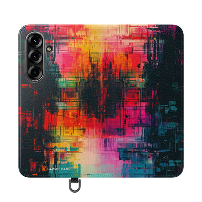 Neon Prism - Samsung S25 Case - Wallet