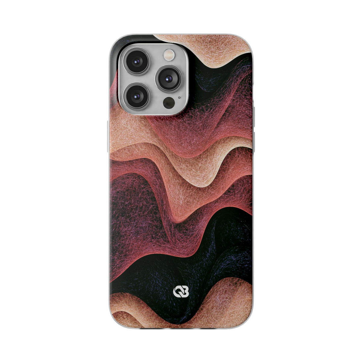 Rose Contour Waves · Lite Phone Case for iPhone ·  Pink