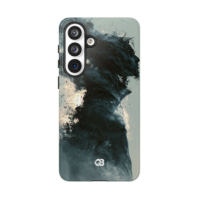 Ashen Dissolution · Tough Phone Case for Samsung · Black