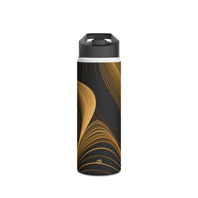 Gilded Strata · Insulated Water Bottle · Gold