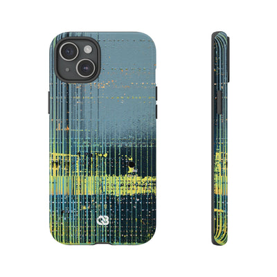 Acid Raster Circuit · Tough Phone Case for iPhone · Teal