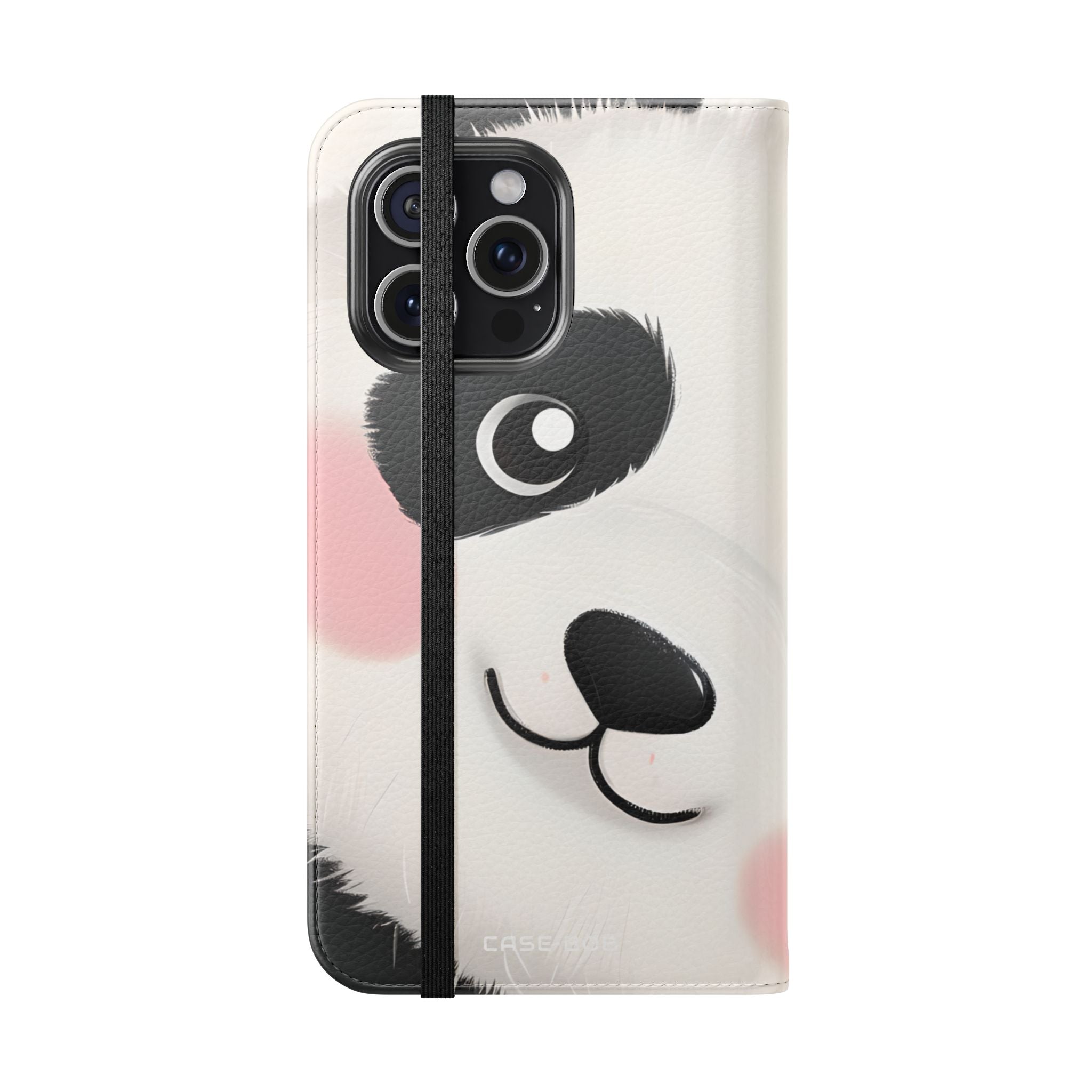 Peeking Panda Blush - iPhone 15 Pro Max Case - Wallet