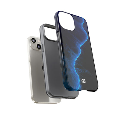 Electric Azure Drift · Tough Phone Case for iPhone · Blue