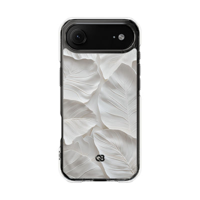 Sculpted Ivory Leaves · Impact Phone Case for iPhone · Magsafe