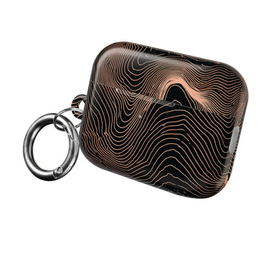 Mesa Elevation Contour · Hard Case for AirPods & AirPods Pro · Black