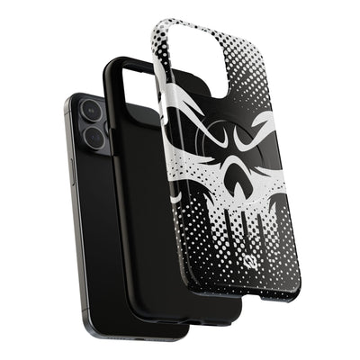 Phantom Halftone · Tough 2.0 Magnetic Phone Case for iPhone · Black