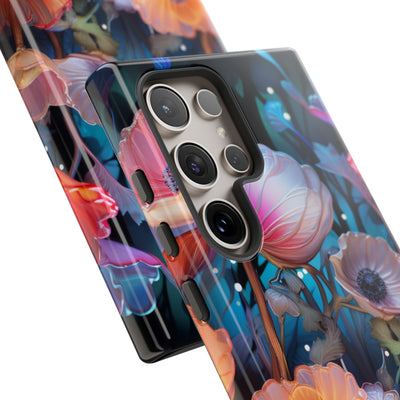 Luminous Poppy Glade · Tough Fundas para teléfono para Samsung