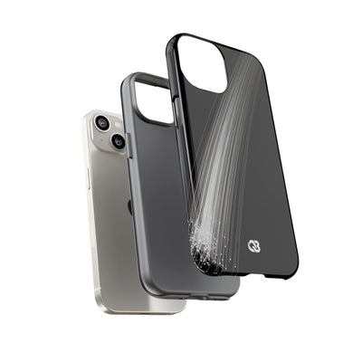 Black Tough Phone Case for iPhone - Linear Velocity Beam