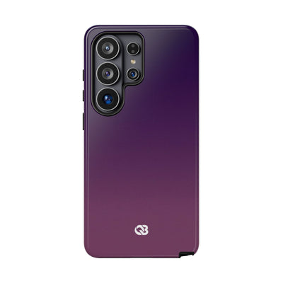 Purple Tough Phone Case for Samsung - Nocturnal Plum Fade