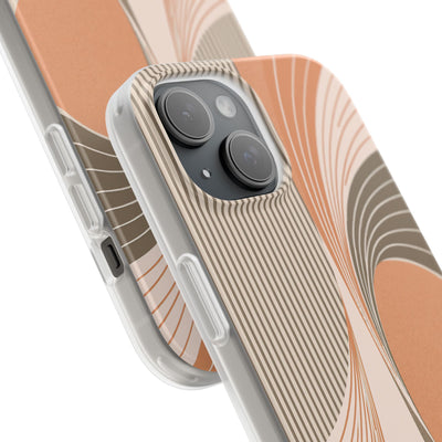 Orange Lite Phone Case for iPhone - Desert Arc Horizon